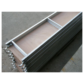 7' X 19" aluminiumplywooddäck