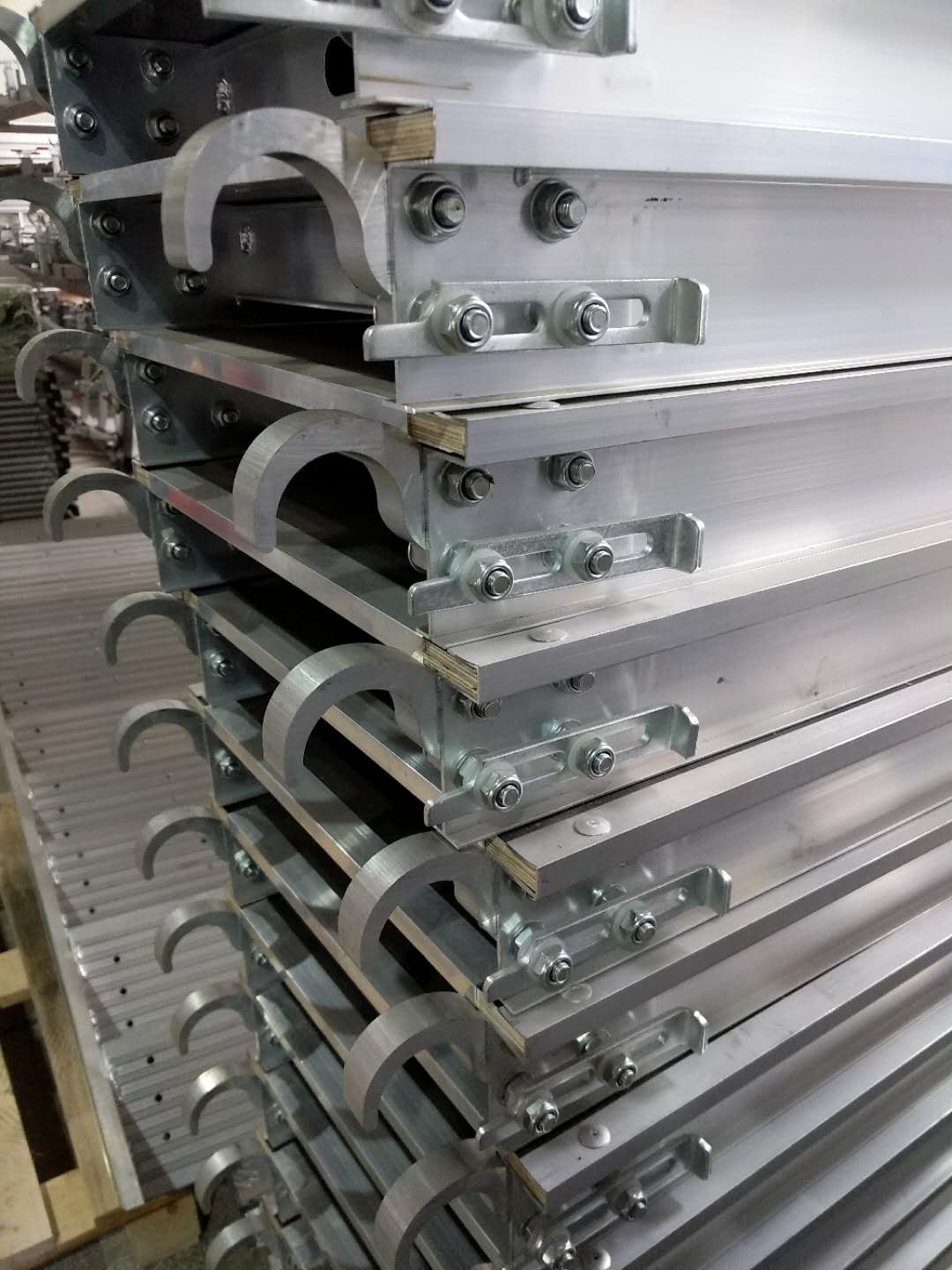 10' X 19' aluminiumplywooddäck för byggnadsställningar